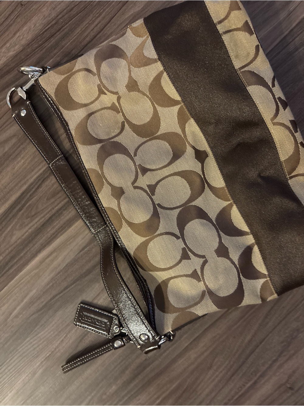 Coach Signature Canvas purse - Brown